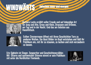 WINDWÄRTS zwischen meer und morgen.