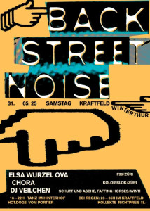 Backstreet Noise, Elsa Wurzel Ova, Chora, Dj Veilchen
