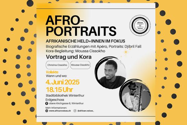 African Voices: Afro-Portraits - Afrikanische Held:innen im Fokus